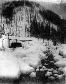 East portal of the Cascade tunnel